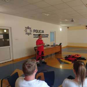 Szkolenie w Komendzie Powiatow - WOPR Grodzisk